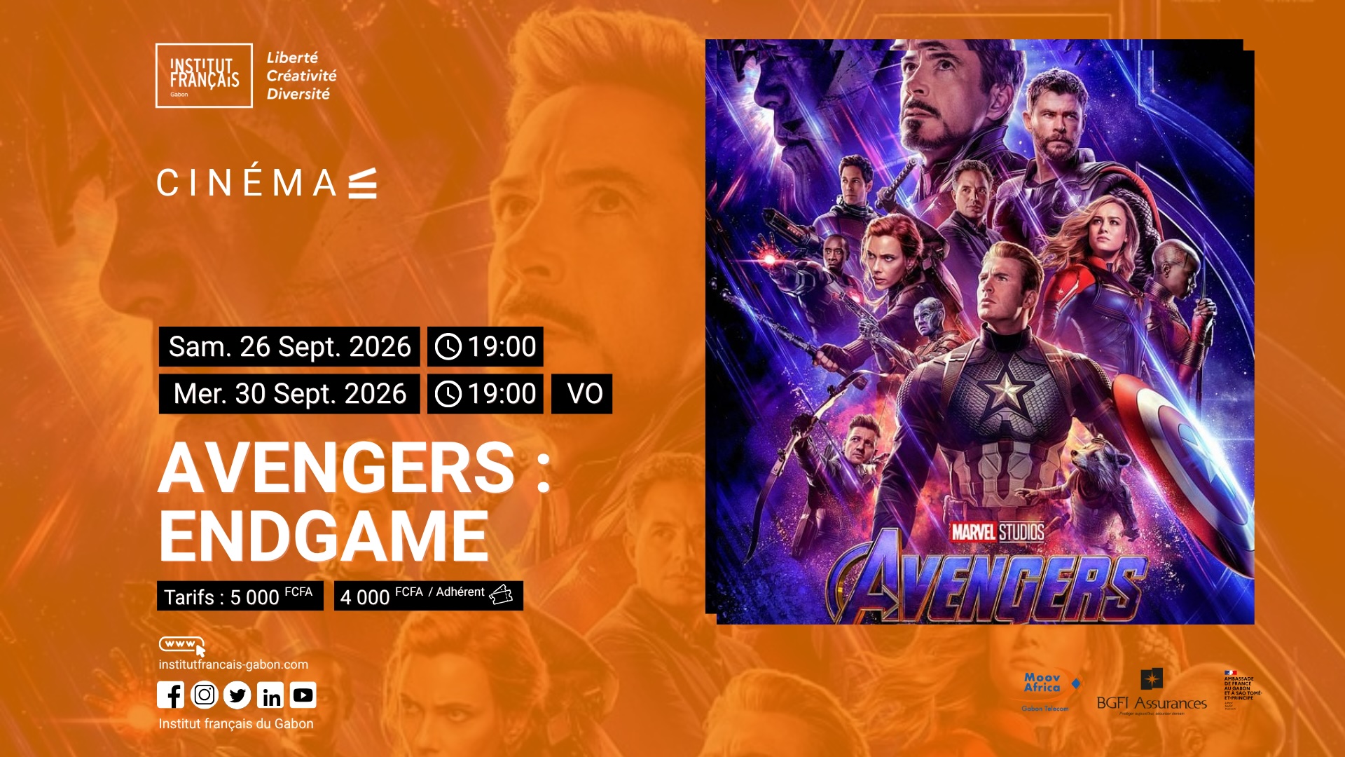Avengers endgame (VO)