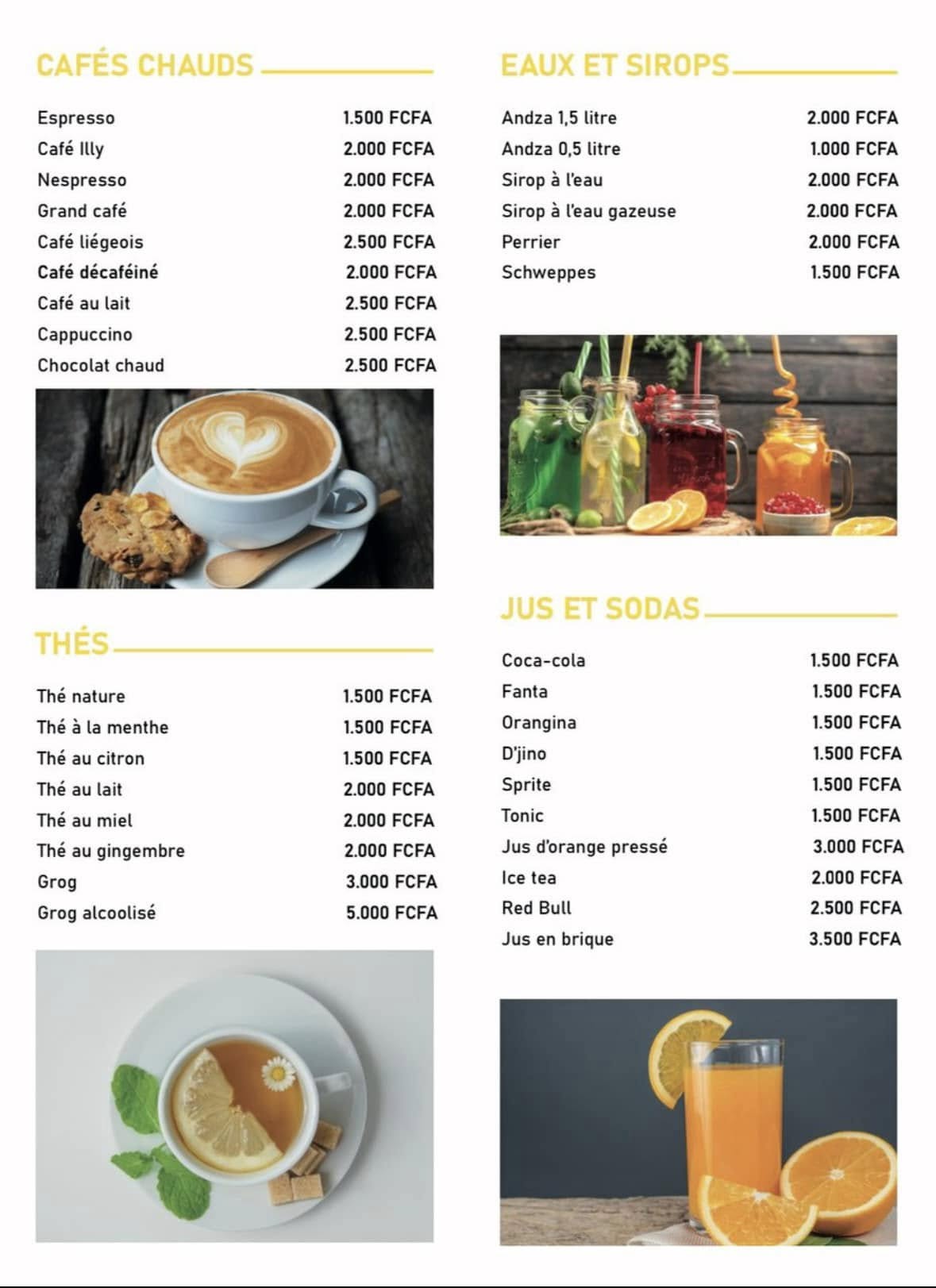 MENU — page 2