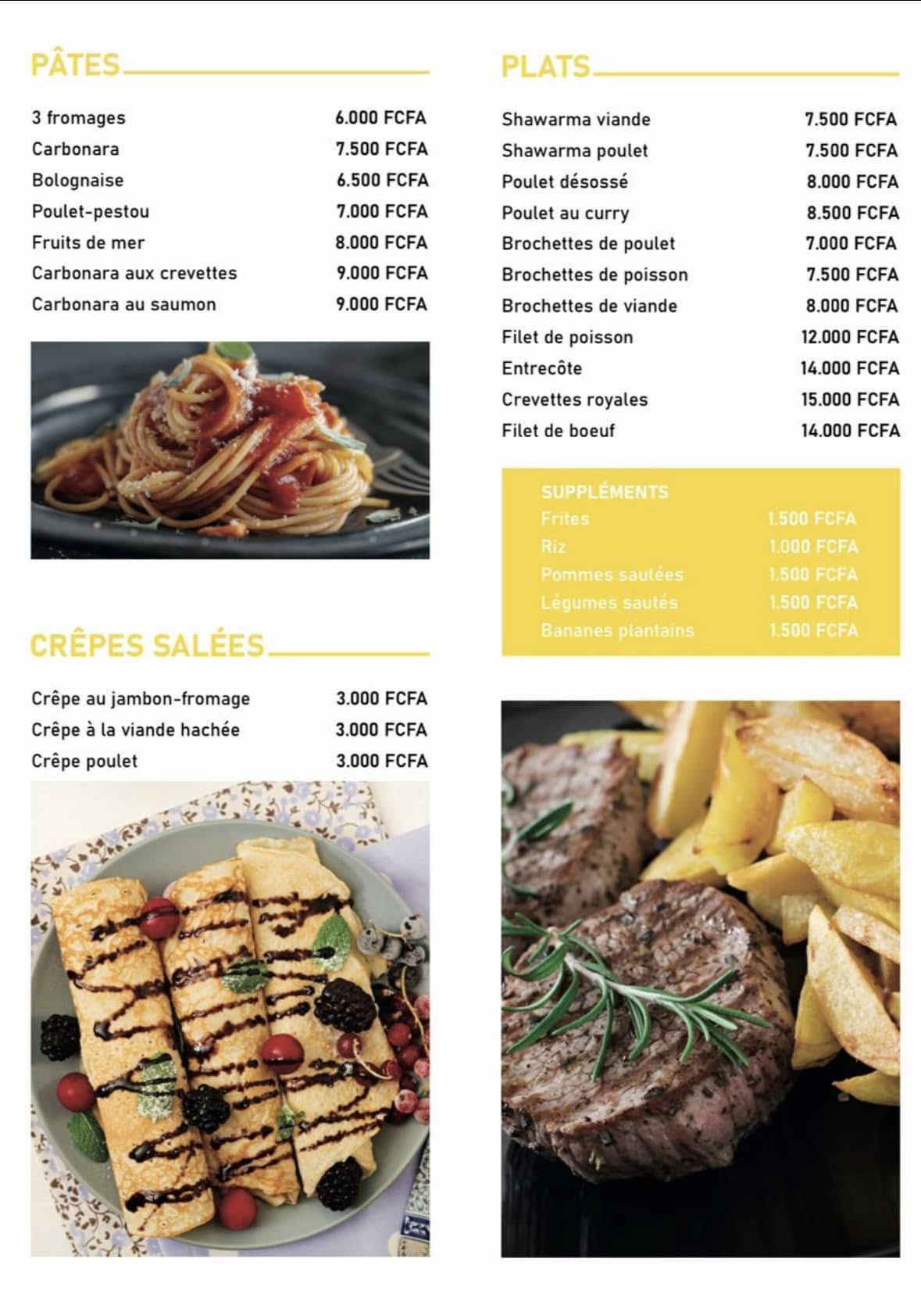 MENU — page 5