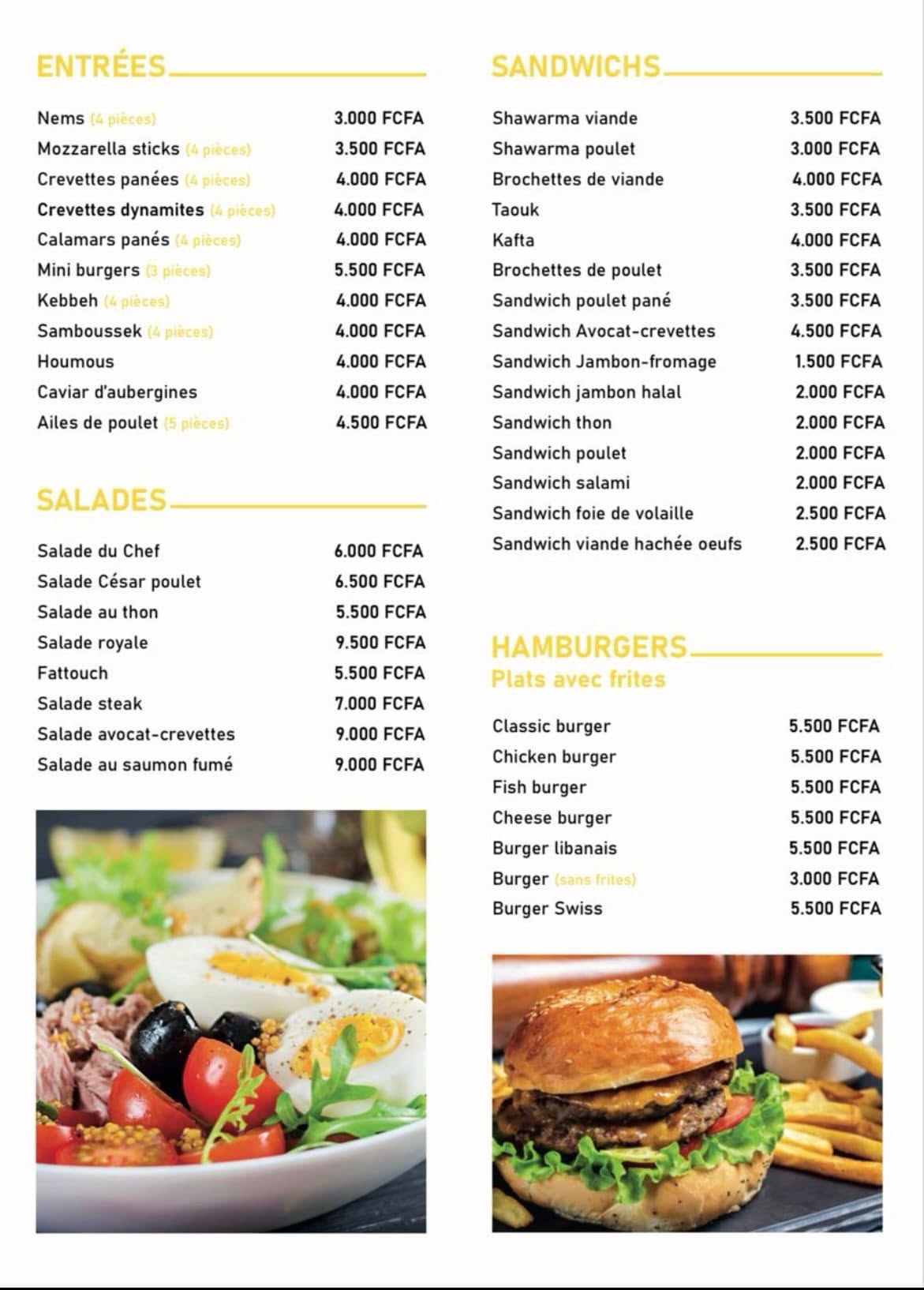 MENU — page 6