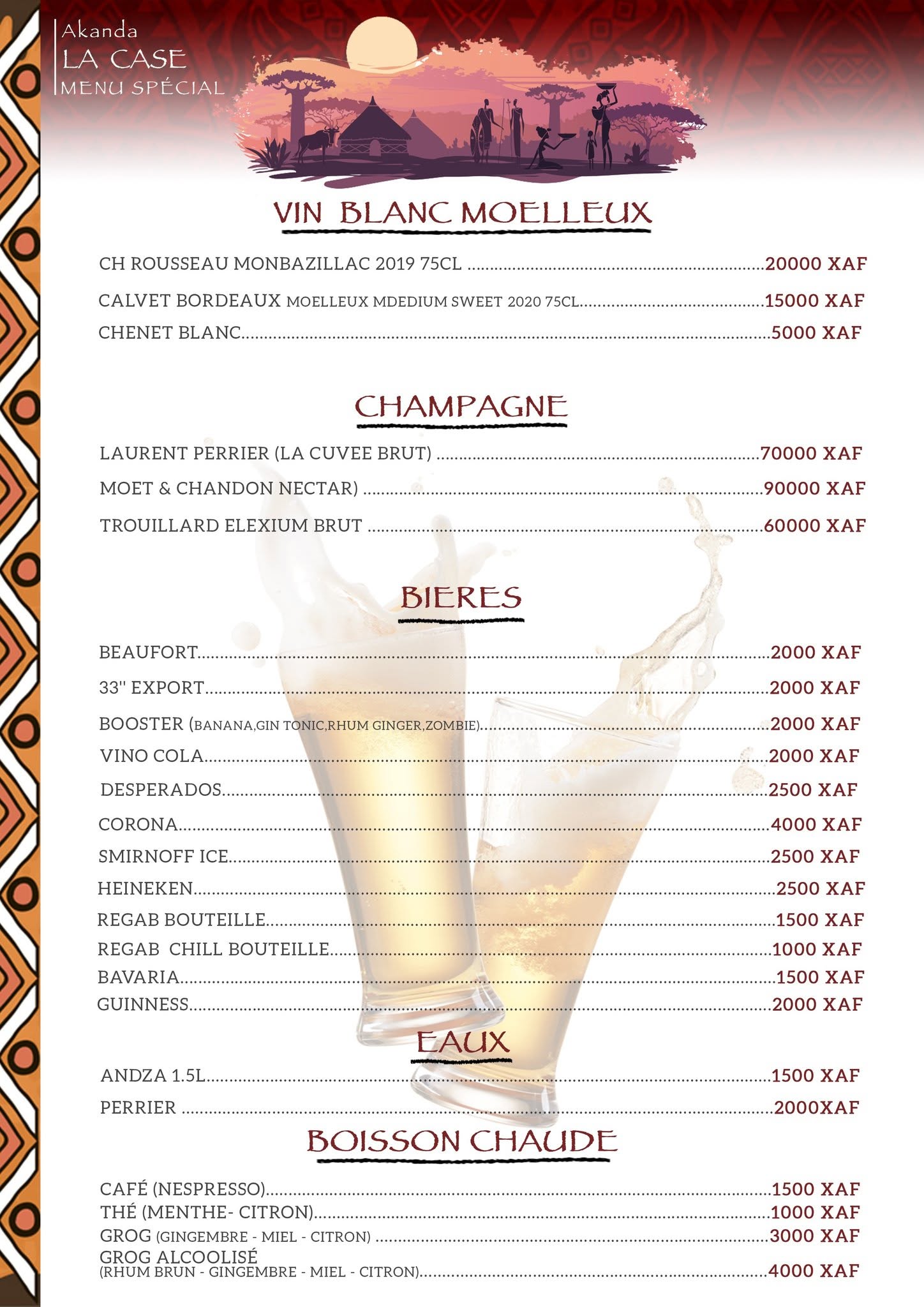 Menu — page 7