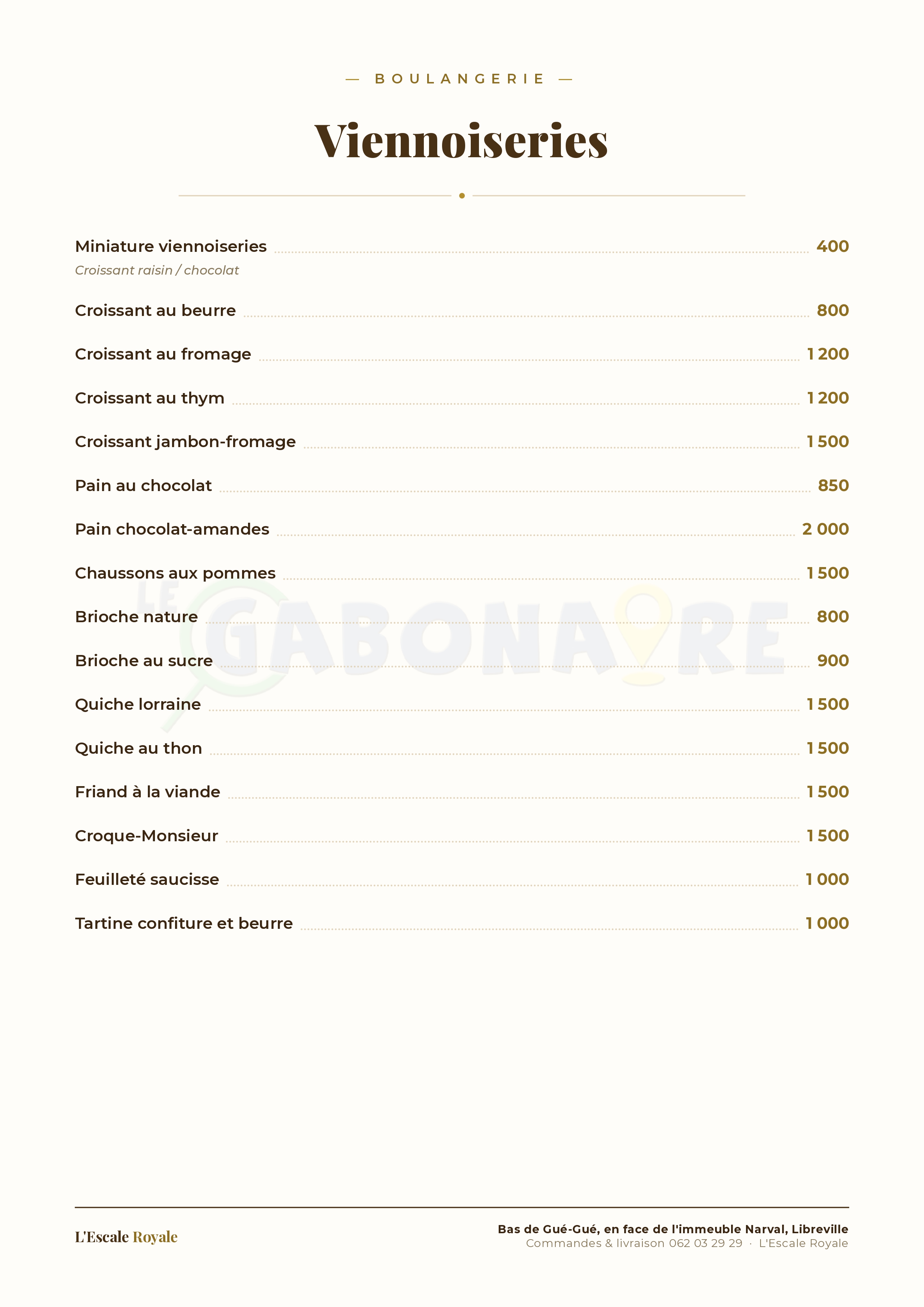 MENU — page 10